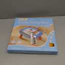 Kikidex Magnetic Drawing Board, Toddler Girl Toys for 1-2 Year Old, Doodle Board Pad Learning and Educational Toys for 1 2 3 Year Old Baby Kids Birthday Gift(Light Blue)