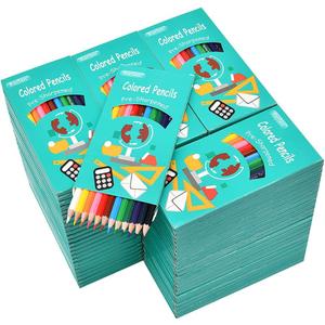 Colored Pencils Bulk, Pre-sharpened Colored Pencils for Kids, 12 Assorted Colors, Pack of 96, Coloring Pencils 1152 Count