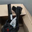 KMINA Foldable Forearm Crutches, Carbon Fiber, Open Cuff