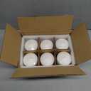 Candle Charisma White Pillar Candles Bulk Pack of 6  (3x4 Inch) Long-Lasting 70-Hour Burn, Dripless & Smokeless  Perfect for Hassle-Free Decor at Weddings, Fall Table Centerpieces & Special Events