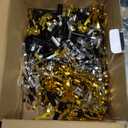 New Years Eve Party Supplies 2026 - Happy New Year Party Supplies Kit for 50 Guests, Including Hats, Glasses, Les, Beads, Squakers, a Backdrop and a Banner, Great New Yeras Decorations