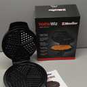 Mueller Heart 5 Waffle Maker, Norwegian Waffle Iron, Adjustable Browning Control & Nonstick, Cool Touch Handle, Easy to Clean, Small Kitchen Appliances