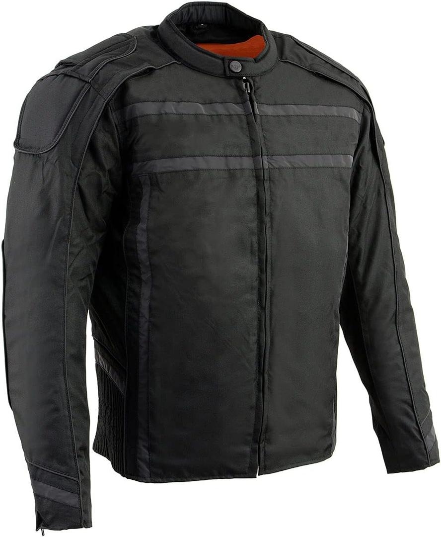 Milwaukee Performance Men's Vented Textile Jacket with High Visibility Reflective (Black, XXX-Large), 1 Pack