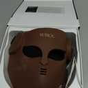 4D Wireless Red Light Therapy for Face and Neck with 400 LEDs,8+1 Color Light Therapy Mask with NIR, 850nm Red Light Therapy Mask, 4000mAh Rechargeable Led Face Mask Remote Control for Home & Travel