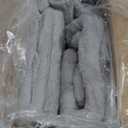 PEQULTI Cat Tree Tower for Indoor Cats with Private Cozy Cat Condo, Natural Sisal Scratching Posts and Plush Pom-pom for Small Cats (27 inch Sleeping Tree, Grey)