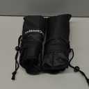 BASIC CONCEPTS Airplane Adjustable Foot Hammock (2 Pack), Perfect or Office Footrest to Relax Your Feet (Memory Foam) - for Travel Accessories, Desk Hammock, Comfy Hanger