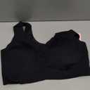 Jelly Wireless Bra Seamless Push Up Full Coverage Supportive Everyday Sport T-Shirt Bra Regular & Plus Size (XX-Large, Black)