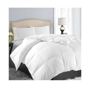 EASELAND All Season Queen Size Soft Quilted Down Alternative Comforter Reversible Duvet Insert with Corner Tabs,Winter Summer Warm Fluffy,White,88x88 inches