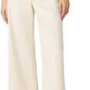 Joe's Jeans Women's The Pleated Wide Leg Ankle (33, Natural)