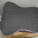 Ergonomic Memory Foam Seat Cushion – Non-Slip Orthopedic Chair Pad for Home, Office, & Car, Color: Charcoal Gray / Slate Gray, Width: ~17 to 18 inches, Thickness/Height: ~2.5 to 3 inches 