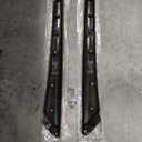 Windshield Pillar Trim Exterior Molding Pair Front Right Passenger and Left Driver Side Compatible with 2014-2019 Kia Soul 86170-B2000 86180-B2000 Kia Soul Windshield A-Pillar Trim