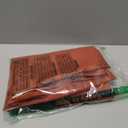 sancua Fall Round Tablecloth - 60 Inch Burnt Orange - Water Resistant Spill Proof Washable Polyester Thanksgiving Table Cloth Decorative Fabric Table Cover for Dining Buffet Parties and Camping, Rust