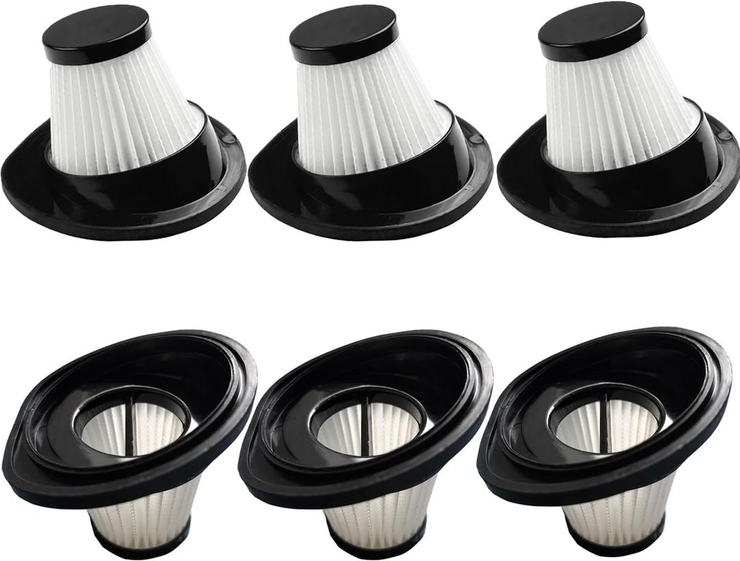 6 Pack Upgrated Hepa Filter Replacement Compatible with VacLife VL188 VL189 Handheld Vacuum Cleaner