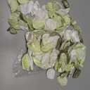 Tigeen 600 Pcs Sage Green Silk Rose Petals Artificial Flower Petals for Wedding Flower Girl Basket Aisle Scatter Dinner Centerpieces Party Bridal Shower Romantic Night Decor