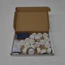 Homemory 12pcs Flameless LED Tea Lights with Remote & Timer, 400+Hours Realistic Flickering Battery Candles for Seasonal, Tabletop, and Centerpieces Decor (Warm White Glow, White Base)