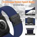 Trail Loop Band for Apple Watch Ultra 3/2/1 Bands 49mm 46mm 45mm 44mm 42mm 41mm 40mm 38mm Men Women, Adjustable Parachute Buckle Elastic Nylon Sport Strap for iWatch Series 11 10 9 8 SE 7 6 5 4 3