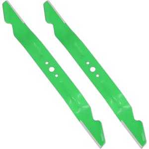 Ketofa 2-Pack AB2100 Lawn Mower Blade Replacement for EGO Power+ 56V Models - 3-in-1 Mulching, Bagging & Side Discharge Green