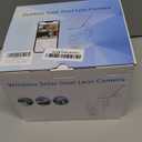 Solar Security Cameras Wireless Outdoor Dual Lens 4MP 2.4G&5G 360° PTZ,Solar Powered Wireless Home Security Camera,PIR Alarm Motion Detection,Color Night Vision,2-Way Audio,WiFi,IP66,No Subscription