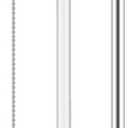 3 x Reusable Drinking Straws, Replacement Stainless Steel Straws for 40oz Tumbler, Silicone Straws and Cleaning Brush