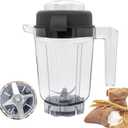 32 oz Dry Grains Container Compatible with E310 5000 5200 6300 7500 VM0102 VM0103 Professional Blenders,Dry Blade Container Grind Grains Coffee