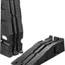 VEVOR Car Ramps, 2 PCS 16000 lbs GVW Capacity, 6.7 in Lift Height, Portable High Profile Car Service Ramps for Home Garage Maintenance and Oil Changes, Heavy Duty for Truck SUV Vehicle Repair, Black