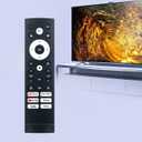 Replace Voice Remote Control fit for Hisense Smart Google TV 50U6H 55U6H 65U6H 75U6H 55U7G 65U7G 75U7G 55U8H 65U8H 75U8H 43A6H 43A65H 43A68H 50A6H 50A65H ERF3M90H ERF3V90H ERF3A90 ERF3N90H ERF3H90H