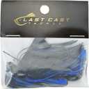 3/8-1oz Tunsten Bass Flipping Jig - 2 Pack - 4 Colors & 4 Weights to Choose from (Black Blue)