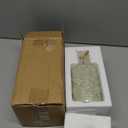 Easy Tang Resin Hand Soap Dispenser for Bathroom Kitchen 14 OZ - Refillable Wash Hand Liquid, Dish Detergent, Shampoo Lotion Bottle with Sliver Brushed Pump (Grey)