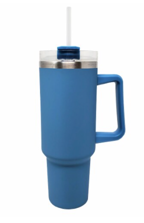Vessel Stainless Steel Tumbler with Handle - Blue, 40 Oz