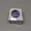 Sbulhia Car Ashtray with Lid, Smell Proof Portable Cup Holder Ash Tray with LED Light, Detachable Mini Stainless Steel Ashtray for Vehicle Home Office Travel, Car Accessories (Small, Blue)