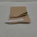 PI Blackout French Door Curtain, Privacy Thermal Insulated Curtain for Glass/ Front/ Sliding/ Patio Door 1 Panel (W30XL68, Beige)