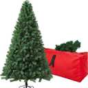 4ft Artificial Christmas Tree, Arbol de Navidad with 450 Branch Tips, Premium North Valley Spruce with Fold-Able Base Stand, Xmas Tree for Home, Office, Shop Decoration