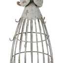 Morning View Metal Praying Angel Garden Statue Decor for Yard Art Outdoor Standing Large Angel Decorations Antique Patio Patio Lawn Holiday Christmas 18 Inches Tall