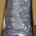 Homemate Heated Blanket Electric Throw - 50"x60" Heating Blanket Throw 1/2/4/6/8 Hours Auto-Off 10 Heat Level Over-Heat Protection Flannel Sherpa ETL Certification (01 - Light Grey)