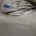 UNIQOOO Wax Seal Stickers - Babys Breath Wedding Invitation Envelope Seal Stickers, Botanical 50 Pcs Self- Adhesive Antique Gold Stickers, Perfect for Invitation, Gift Wrapping, Crafts (Snow White)