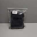 Deyeek Men's Lightweight Sweatpants Open Bottom Sweat Pants for Men Straight Leg Gym Sweatpants Lounge Pants with Pockets (Black)