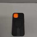 for iPhone 13/14 Case with Magnetic Camera Slide Cover and Adjustable Kickstand, Compatible with MagSafe, Shockproof Bumper Case Slim Protective Cover for iPhone 13/14 6.1 Inch, Black