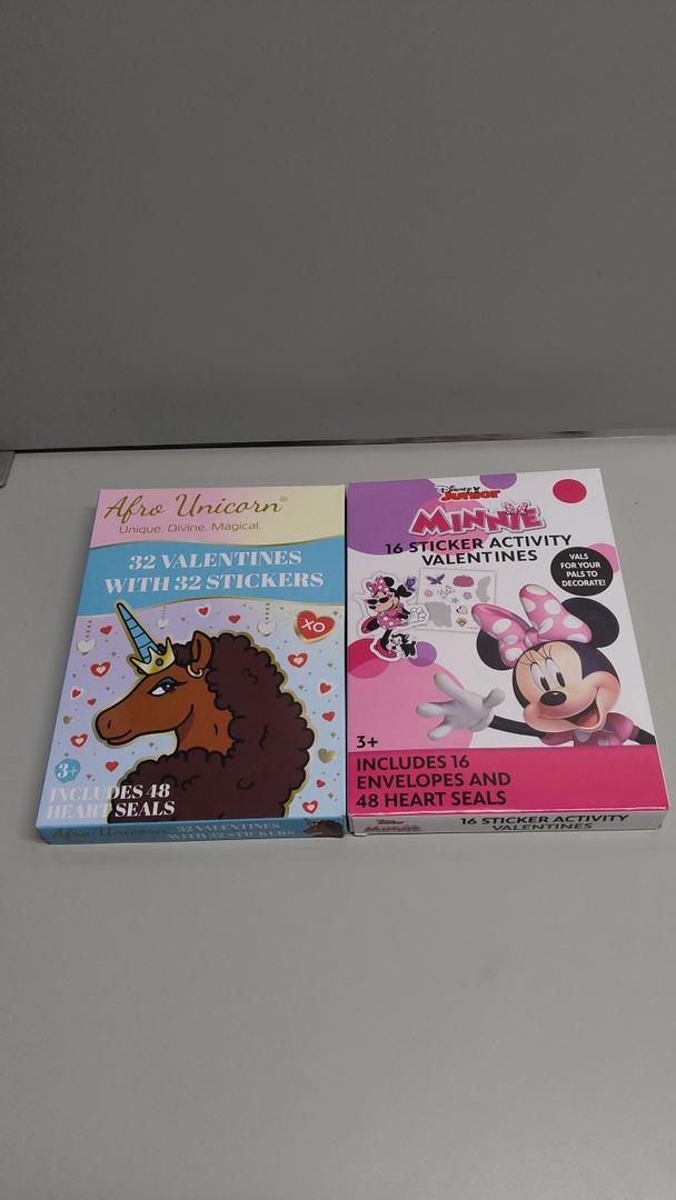 Valentine's Activity Stickers Pack of 2