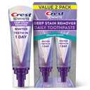 Crest 3DWhite Brilliance Deep Stain Remover Brilliant White Toothpaste - 3.1oz/2pk