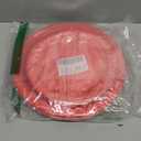 FALIZIFU 50 Pcs Red Scalloped Paper Plates 25  7'' and 25  9'' Disposable Red Scalloped Dinner Plates for Wedding Baby Shower Birthday Party Disposable Dessert Plate