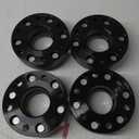 KSP 6X5.5 Wheel Spacers for Silverado Sierra,1.5"(38mm) Real Forged Spacers with 78.1mm Hub Bore M14x1.5 Studs fit for Tahoe Avalanche Express Suburban Sierra Yukon (black)