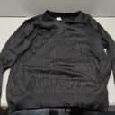 COOFANDY Mens Knit Polo Shirts V Neck Textured Polo Shirts Short Sleeve Breathable Polo Casual Collared T Shirt Fashion Tops XL