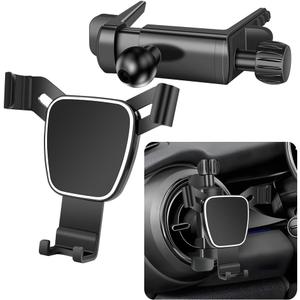 Car Phone Mount Holder For Mini Cooper 2002-2012Hardtop 2013-2024Convertible 2013-2024Clubman 2008-2014Countryman 2011-2016 Coupe Paceman Roadster Auto Accessories Interior Circular Air Vent case