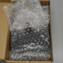 Festanlee 4 Pack Christmas Stocking Holders Ornament Hooks Mantel Weighted Stocking Hangers Metal Hanging Hooks Heavy Duty Stocking Holders Bases for Mantel Fireplace Party Decoration (Black, 4)