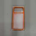 TORRAS Shockproof for iPhone 17 Pro Max Case with Camera Control Button, [12FT Military Grade Drop Protection] Enhanced Grip & Soft Touch Translucent 17 Pro Max Case with DIY Buttons, Neon Orange