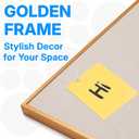 OWLKELA Cork Board, 30 x 20 Inch, Champagne Framed
Aluminum Framed Fabric, Bulletin Board, Ideal for Home Office and Bedroom