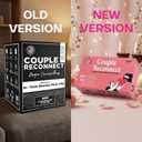 Life Sutra Couple Reconnect 3 in 1 Game - 200 Classsic Conversation Cards, 100 Scratch Off Date Adventures and Endless Date Nights Combinations with The Couples Dice Game. Ideal Valentine's Gift