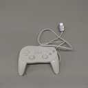 OSTENT Wired Classic Controller Pro Gamepad Joystick for Nintendo Wii Remote Console Video Game Color White