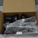 SUNLONG Solar Powered Spot Lights Outdoor Waterproof 2 in 1 Bright Solar SpotLights Power Adjustable for Flag Yard Flagpole Landscape Dusk to Dawn 2 x Spots Warm White