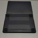 BlueSwan Anti-Cracking Hard Shell Case Compatible with MacBook Pro 14-inch M5 2026 2025-2021 Release M4 M3 M2 M1 Pro/Max Chip, Anti-Fingerprint Soft TPU Bumper, Frosted Black